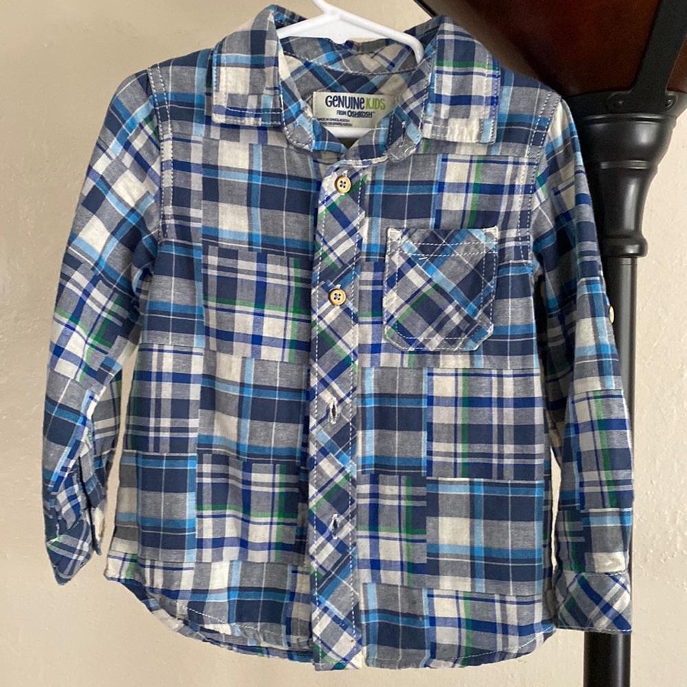 Genuine Kids from Oshkosh boys long sleeve shirt - SIZE 3